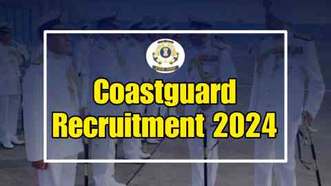 Indian Coastguard GD Yantrik Notification 2024