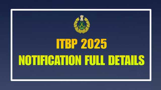 ITBP Telecommunication 526 Posts Notification 2024